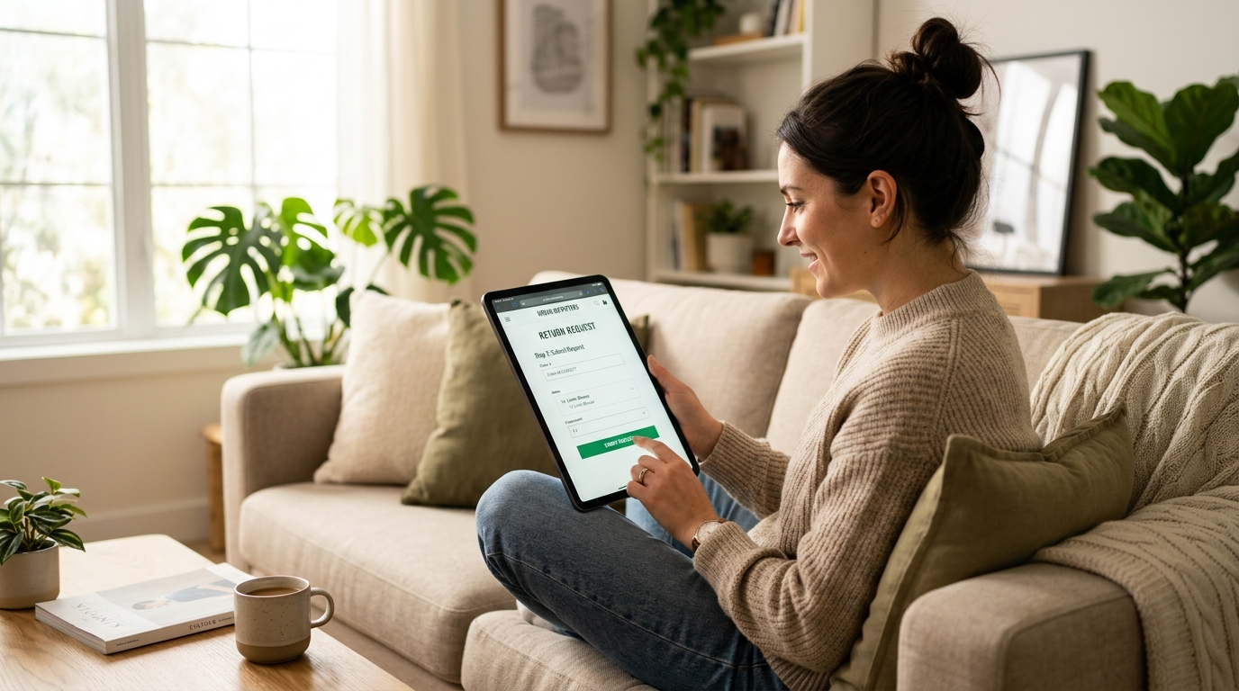 Self-service widgets: laat klanten zelf retouren regelen